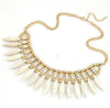 Chain Choker Chunky Statement Bib Necklace