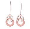 Hollow Circle Drop Earrings